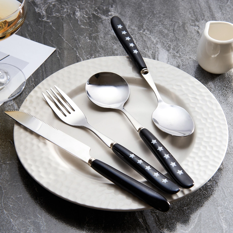 ceramic handle cutlery set