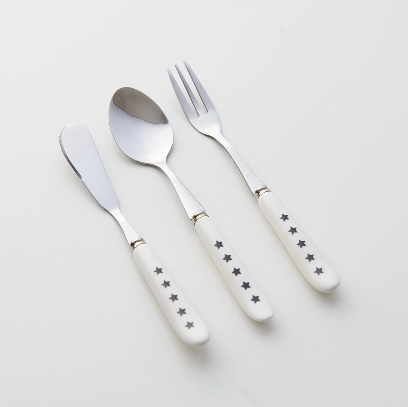 ceramic handle cutlery set