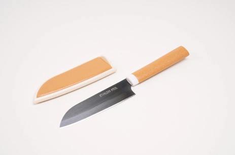 ABS Yellow Handle Fruit Knife