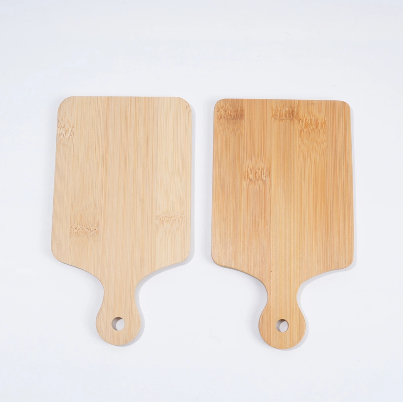 bamboo chopping board with handle