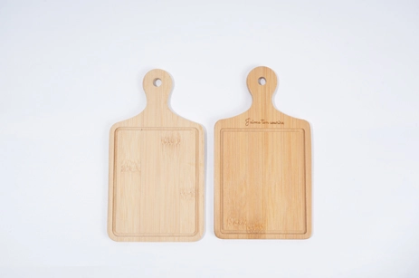 Bamboo Cutting Board With Handle