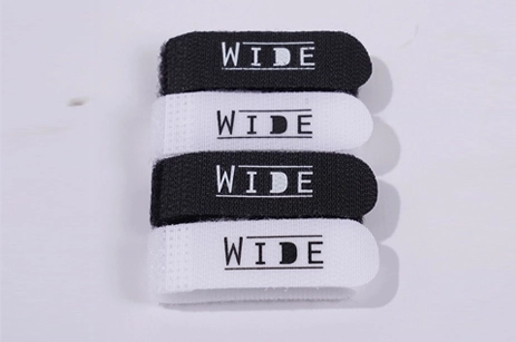 Black White Cable Tie (4P) (Wide)