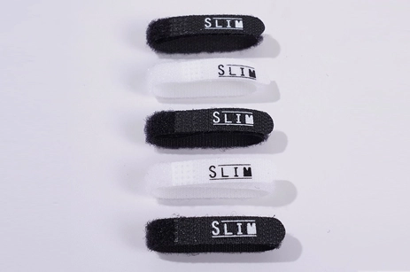 Black White Cable Tie (4P) (Slim)